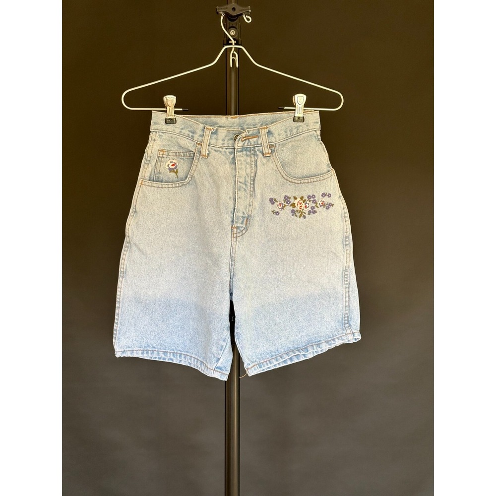 Vintage Manisha Jean Shorts Womens Size 5 Waist 25 Mom Hi Rise Y2K 90's